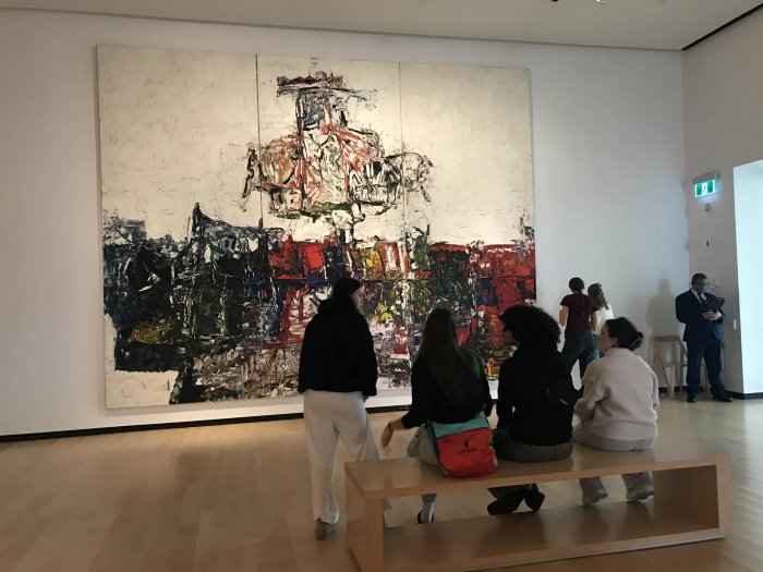 les étudiants et les étudiantes de première année du programme Sciences, lettres et arts ont visité le Musée National des Beaux-Arts du Québec 