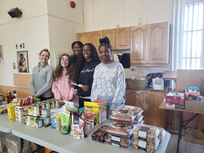 Groupe d'étudiantes de Diététique en Apprentissage en milieu de travail (AMT)