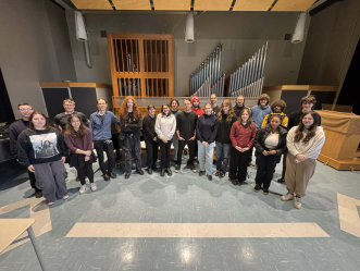 Conférence inspirante de Guillaume Marchand au département de musique