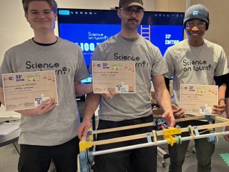 Génie mécanique s’illustre à la finale locale de Science, on tourne!