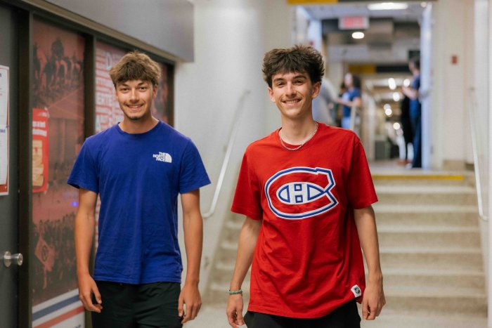 Deux futurs étudiants